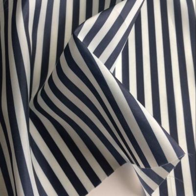 China 190T 210T STOCK Antistatic 100% Polyester Taffeta High Quality Stripe Printed Striping Fabric for sale