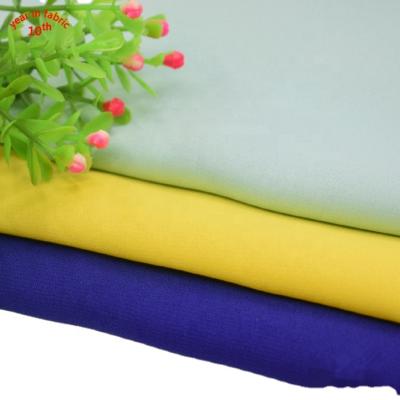 China Lot Wholesale 75D 100 Running Anti-static Polyester Foam Crepe Fabric For Women Dresses Summer 2021 for sale