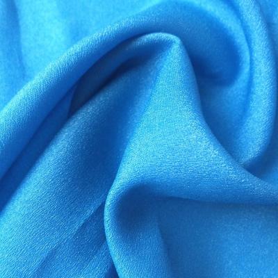 China Anti-static Bright Fashion 50D Crepe Chiffon 100 Polyester Ply Chiffon Fabric For Dress for sale