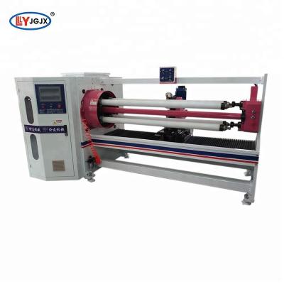 China Products Super Clear Bopp Adhesive Tape Log Roll Cutting Machine for sale