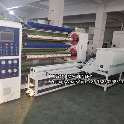 China High Production High Output Automatic BOPP Cardboard Sealing Strip Slitting Rewinding Machine for sale