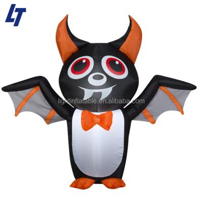 China Halloween Holiday Hot Sale Halloween Ghost Inflatable Pumpkin for Decoration with LED Lights for sale