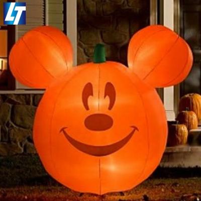 China Outdoor Inflatable Halloween Halloween Decorations Inflatable Pumpkin For Advertising for sale