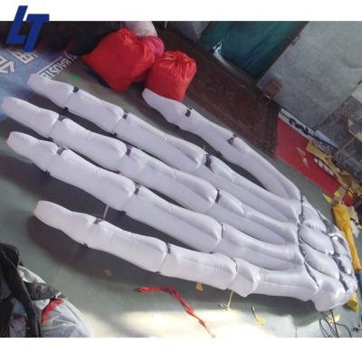 China Giant Inflatable Skeleton Inflatable Devil Hand Devil Skeleton Hand For Party Halloween Decoration for sale