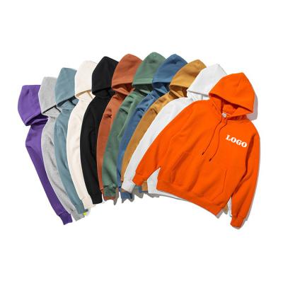 China Low Price Guaranteed Solid Colors Mens Hoodies Anti-wrinkle Quality Pullover Bulk Oversized Hoodie Without Hat for sale