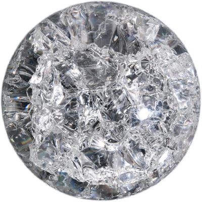 Κίνα Europe JWFH Crystal Ball 60/80MM Slit Glass Ball Crafts Crystal Decorative Ball With Ice Base προς πώληση