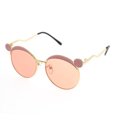 China Cute stylish fashion sunglasses child animal sunglasses support design kids glass fullrim fashion trend kids sunglasses for sale