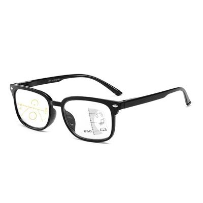 China Thin CE Made In China Wholesale Cheap Blue Multifocal Light Reading Glasses Anti for sale