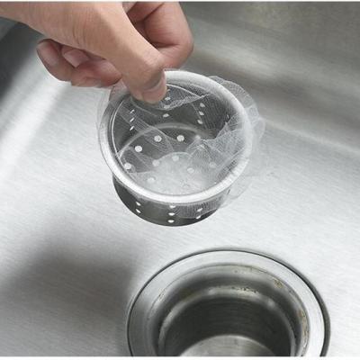 China Without Faucet Sewer Outlet Waste Pocket Net Kitchen Sink Drain Cheap Filter ZGJ-0652 for sale