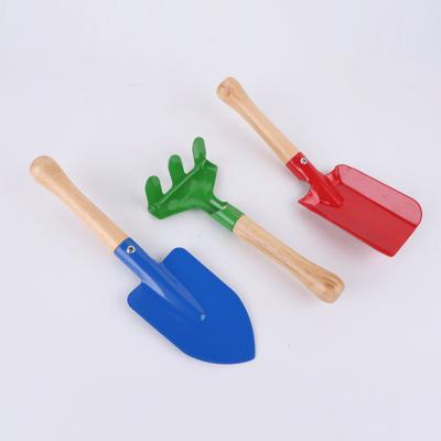 China Modern Hot Selling 3pcs Paint Colors Kids Hand Mini Gardening Tool Set ZGJ-0402 for sale