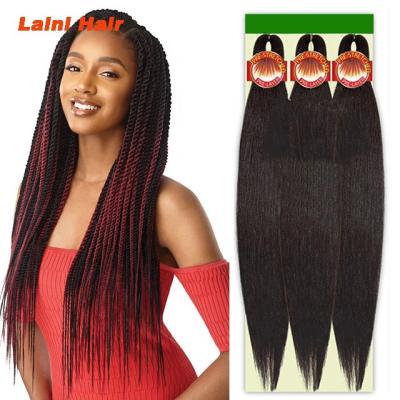 China EZ Pre-Stretched Hair Ombre Color 3X Pre-Stretched EZ Braids Expression Synthetic 52inch Pre Stretched Expression Hair Braiding Extensions Easy for sale