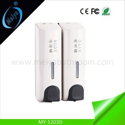 China double push manual liquid shampoo dispenser for toilet for sale