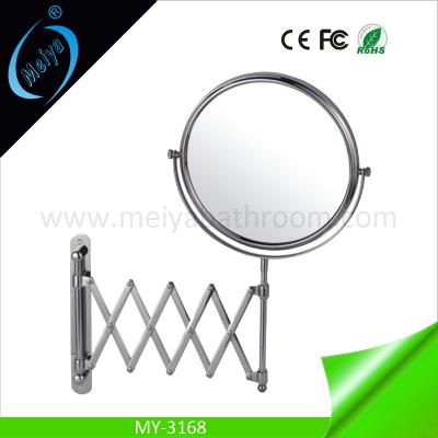 China hanging pocket mirror factory, wall mounted bathroom makeup mirror for sale