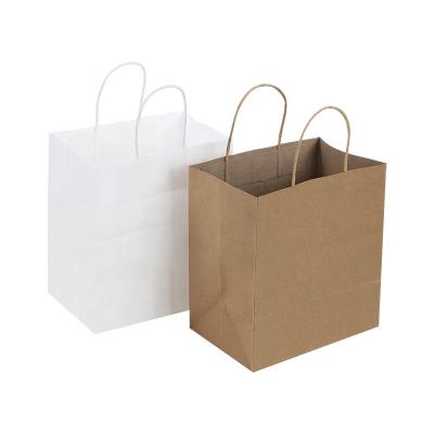 China Xiaoyin Manufacturer Custom Logo Print Wholesale Kraft Paper Recyclable Gift Bag With Handle Industrial Item Outer Packaging for sale