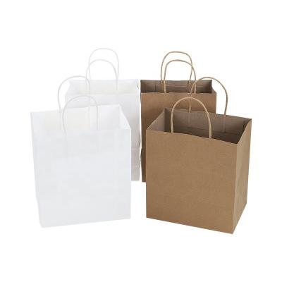 China Recycled Materials Xiaoyin Recycle Paper Bag Logo Shopping Eco Friendly Bag Customized Printed Kraft Paper Bags With Handles for sale