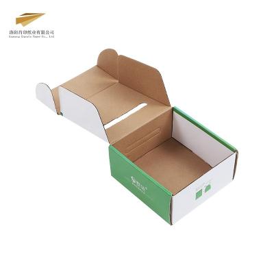 China Xiaoyin Recycled Materials Customized Self Seal Corrugated Quick Tear Off Ad Post Box Ecommerse Mailing Zipper Self Adhesive Tear Strip for sale