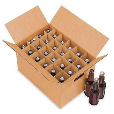 China Wholesale Materials Xiaoyin Free Design Recycled Logo 24 Bottles Custom Beer Box for sale