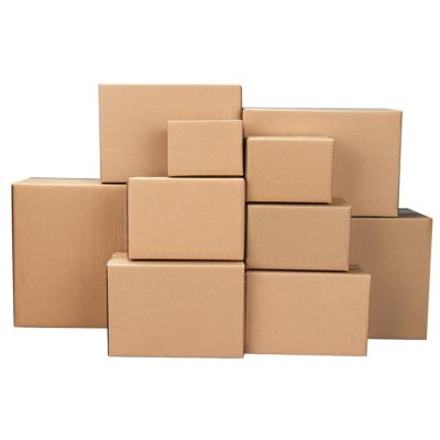 中国 2022 Custom Logo Printed Eco Paper Packaging Ad Corrugated Box Recyclable Cardboard Box 販売のため