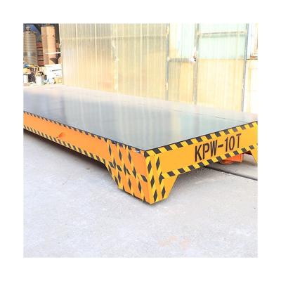 China Hotels Hot Selling Mobile Transfer Trolley Lifting Trolley For Heavy Load Logistics Transport Electric Flat Car for sale