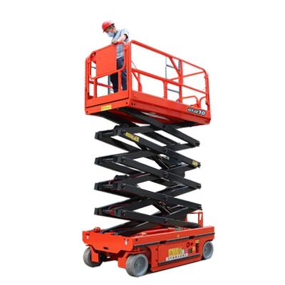 China Automatic Walking Type Work Platform 4-20m Overhead Hydraulic Mobile Scissor Hotels Scissor Lift for sale