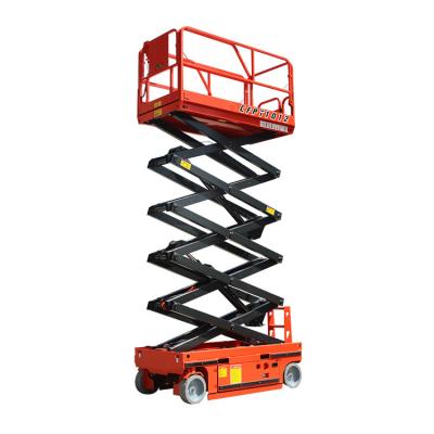 China Hotels Mini Platform Hydraulic Mobile Self Propelled Electric Scissor Lift for sale