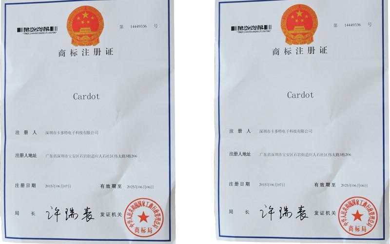 Proveedor verificado de China - Shenzhen Cardot Electronics Technology Co.,Ltd