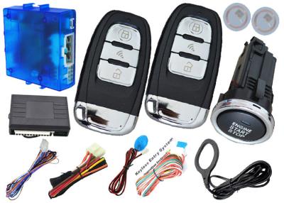 China Invisible Anti Theft Smart Car Security Alarm System Automatic Car Starter Kits for sale