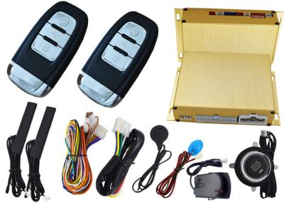 China Car Ignition Start Button Car Alarm Security System , RFID Emergency Unlock Feature for sale