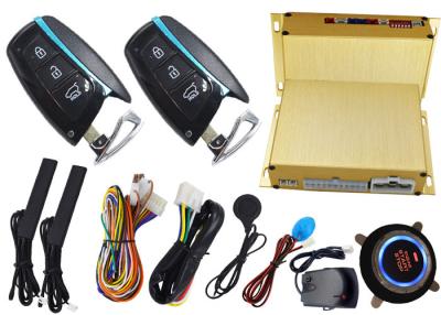 China Smart Car Alarm System With RFID Emergency Unlock And Push Button Start Stop Engine for sale