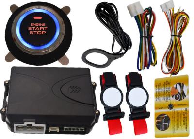 China Invisible Car Engine Start Stop System With Ignition Button , RFID Anti Theft Protection for sale