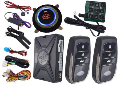 China Motion Sensor Car Alarm Smart Car Alarm System With Auto Central Lock Or Unlock for sale