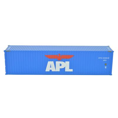 China Europe 1:87 Scale 40GP APL Shipping Container Model Miniature ABS Plastic Business Gift Decoration Home Collection OEM Customized for sale