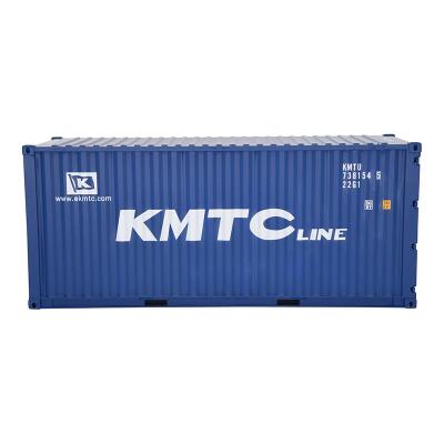 China Europe 1:20 Scale ABS Plastic 20GP KMTC Shipping Container Miniature Gift Home Decoration Collection OEM Customized for sale