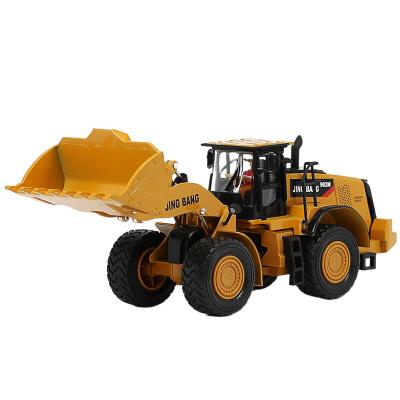 China Diecast Toy 1:50 Scale Die Cast Metal Forklift Truck Model Toy Yellow Engineering Vehicle Model OEM Customized for sale