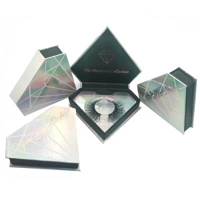 China Wholesale Luxury 3D Mink Lashes Custom Packaging Box Own Logo Brand Eyelashes for sale