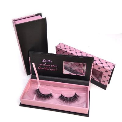 China 2020 new 5d mink lashes long natural product with packing box seller for sale