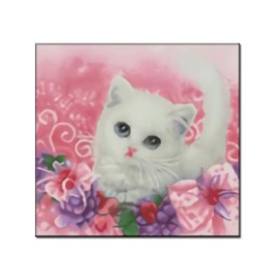 China Custom Cross Stitch Diamond Painting Custom Animal Series Diy 5d Diamond Painting Cute Cat Cute New Arrival Customization for sale