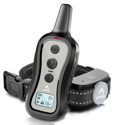 China Patpet Amaozn Viable Hot Selling Remote Top Dog Training Collars For Small Medium Large Dog for sale