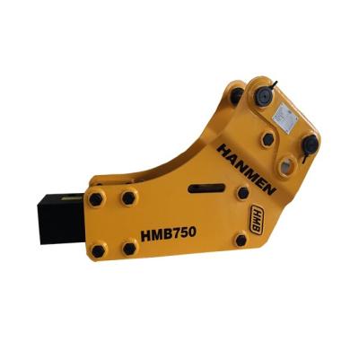 China Banana Mining Type Hydraulic Hammer Rock Hammer For Backhoe Loader Backhoe Hammer For JCB for sale