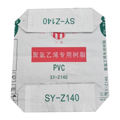 China 20 Kg 25 Kg Biodegradable Custom Paper Bag Custom Cement Bag China Packaging for sale