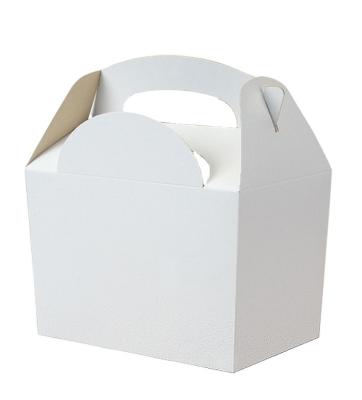 China Recycled Disposable Custom Printed Materials Kraft Paper Lunch Food Paper Box For Food for sale