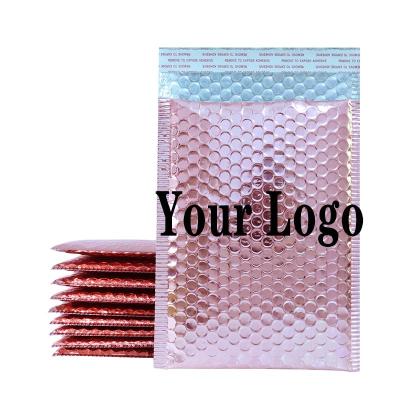 China Wholesale Moisture Proof Custom Design Metallic Bubble Bags Travel Cushioned Tote Envelopes for sale