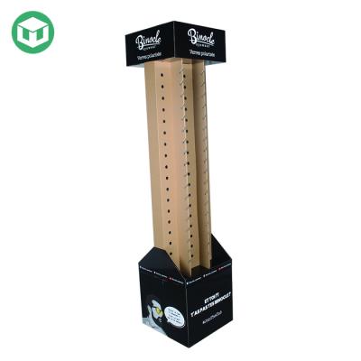 China 2019 New Design Cardboard Floor Standing Cardboard Sunglass Display for sale