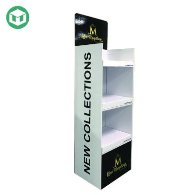 China Cardboard Cardboard Exhibitor Corrugated POP Displays , Shampoo Display Stand for sale