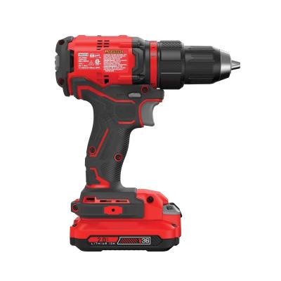 China Factory Direct Sale 2022 Electric Power Driver 48V Cordless Brushless Impact Drill With Rechargeable Battery 36*24*10CM for sale