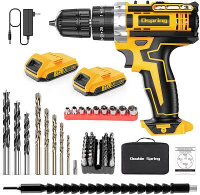 China High Quality Electric Power Screwdriver 48V Electric Power Brushless Drill with Included Battery and Charger 25nmm Wood 13mm Steel for sale