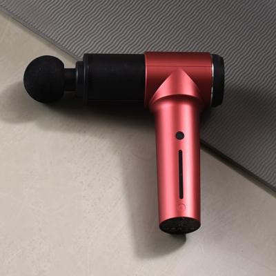 China Deep Body Tissue Percussion Muscle Massage Gun for Athletes and Pain Relief with 6 Replaceable Heads Soothe Brushless Motor for sale