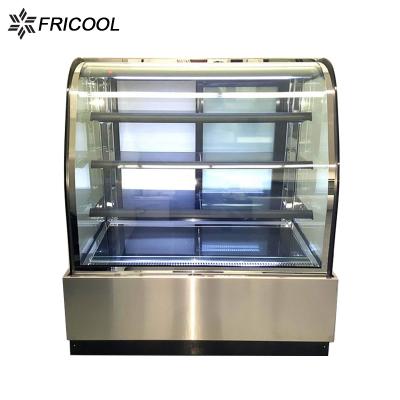 China Refrigerated Single-temperature Cake Showcase For Bakery Shop With CE/ETL for sale