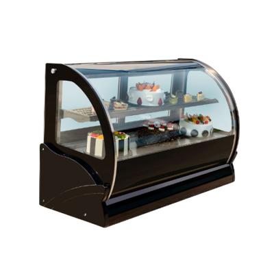 China Refrigerated Single-temperature Pastry Display Case Refrigerator Countertop Display Case with CE/ETL for sale