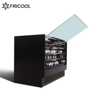 China Single-Temperature Refrigerated Front-Opening Flat Display Case for sale